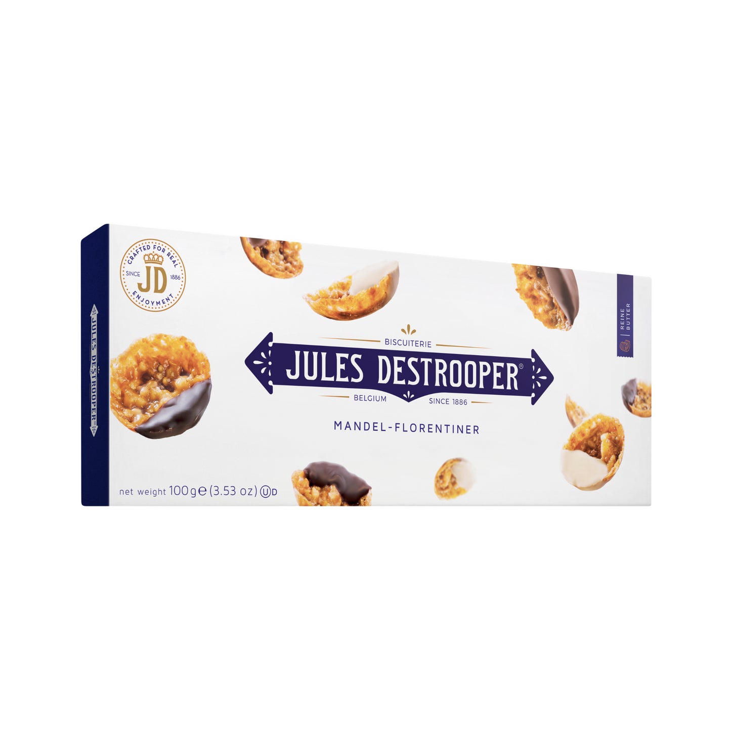 Jules Destrooper Mandelflorentiner 100g