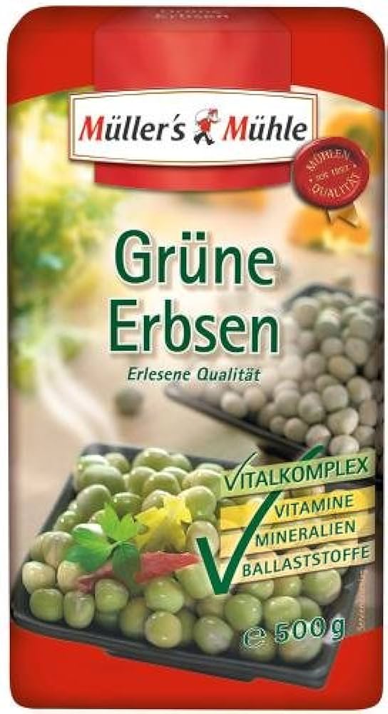 Müllers Mühle Grüne Erbsen 500g
