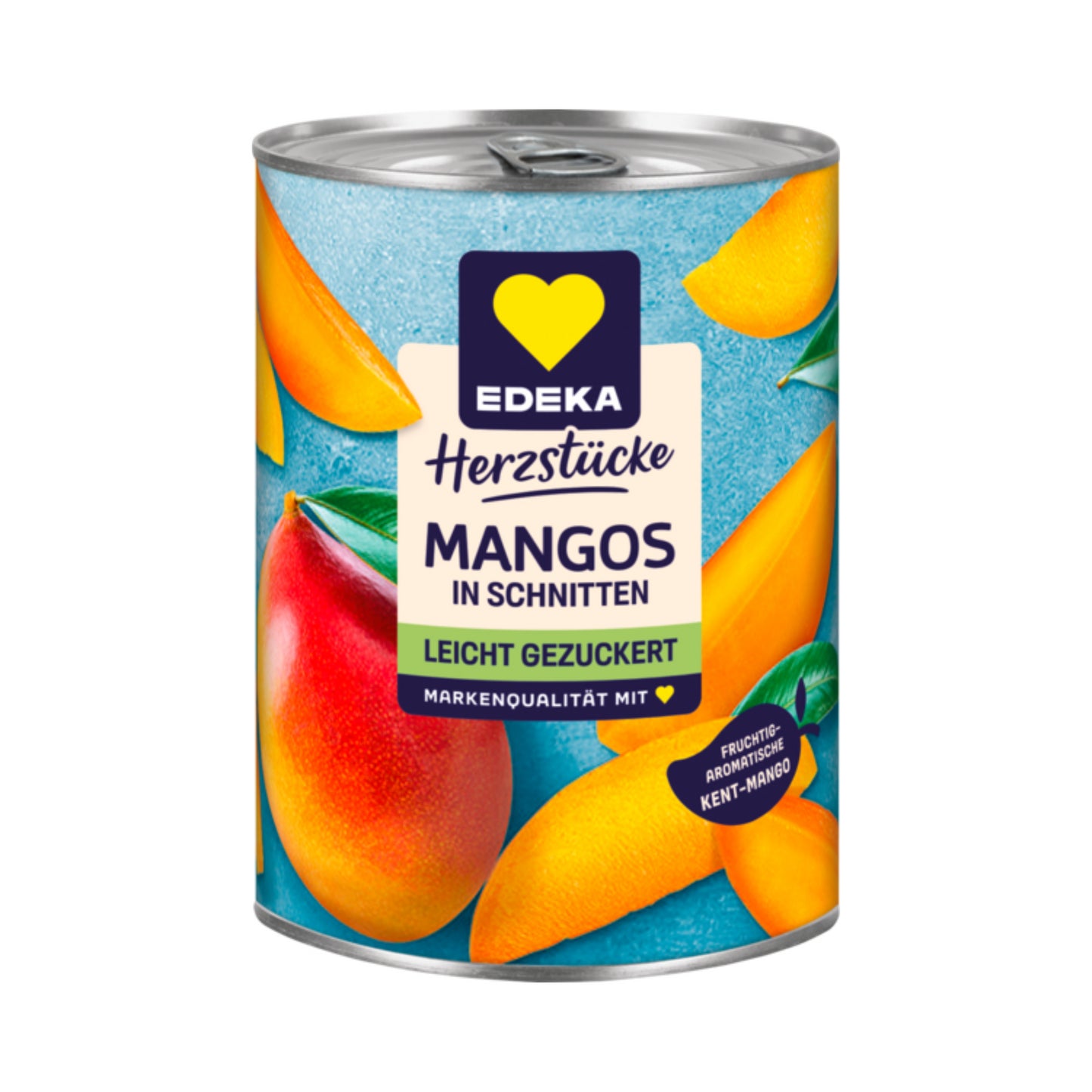 EDEKA Herzstücke Mangos in Schnitten leicht gezuckert 410g