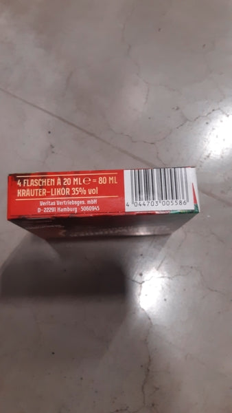 Bergwunder Kräuterlikör 35% 4x20ml