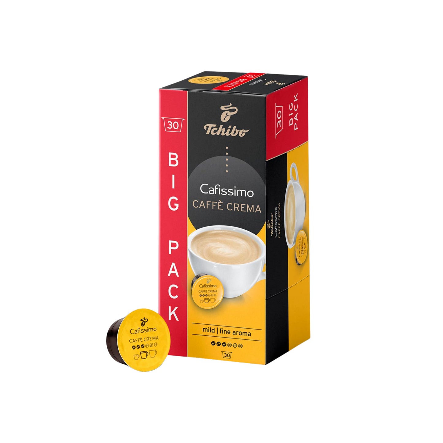 Tchibo Cafissimo Caffe Crema mild Kapseln 30x6,5g