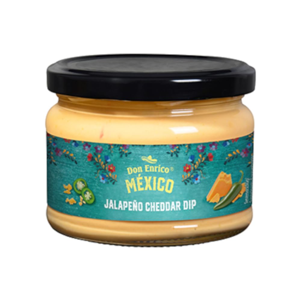 Don Enrico Jalapeno Cheddar Dip 250g