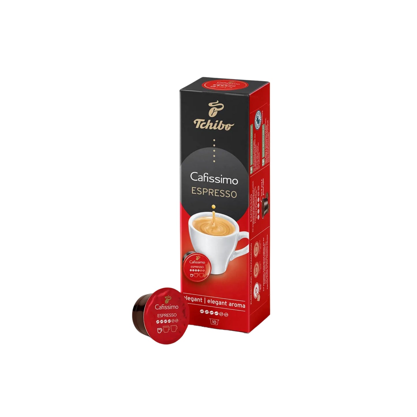 Tchibo Cafissimo Espresso elegant Kapseln 10x7g