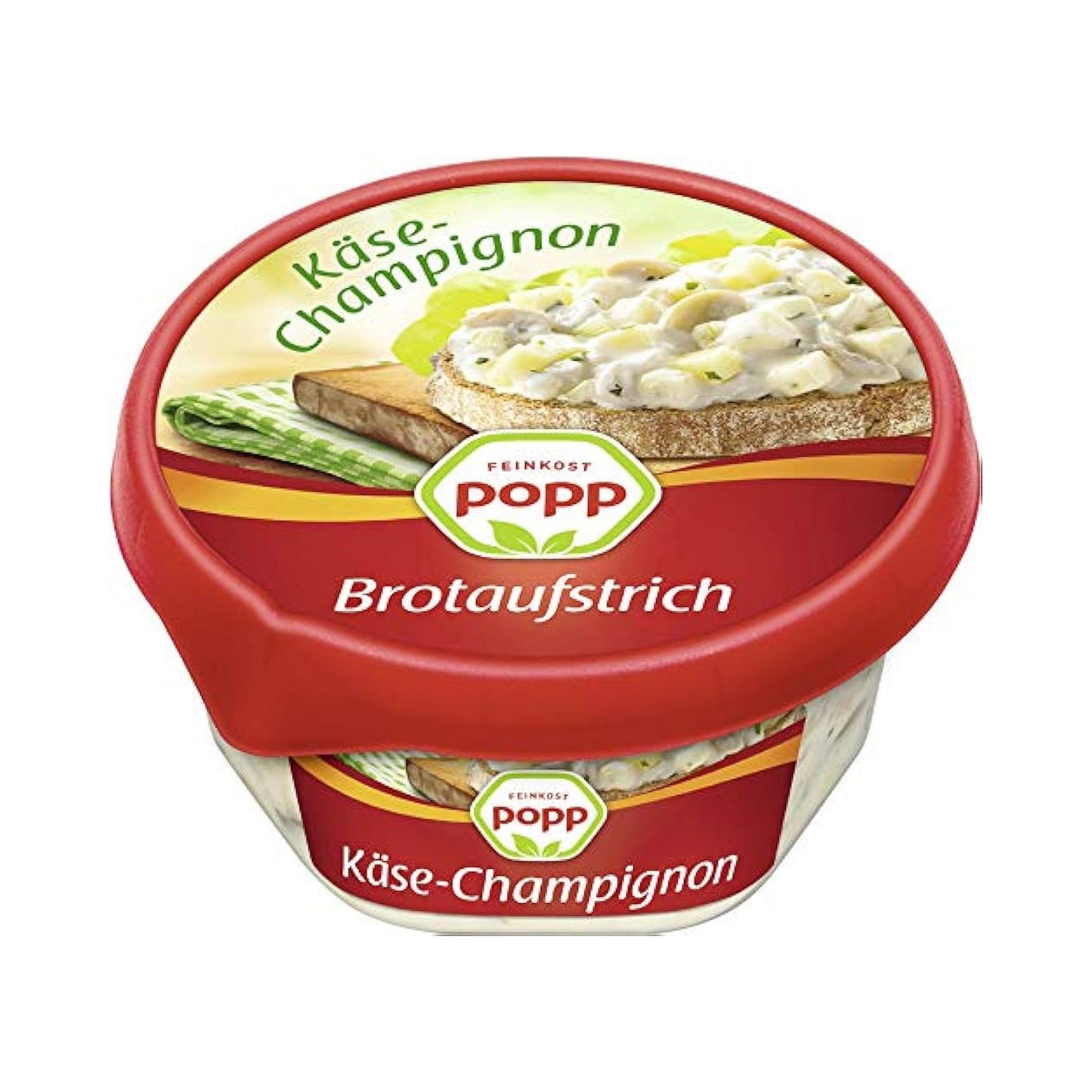 Popp Brotaufstrich Käse Champignon 150g