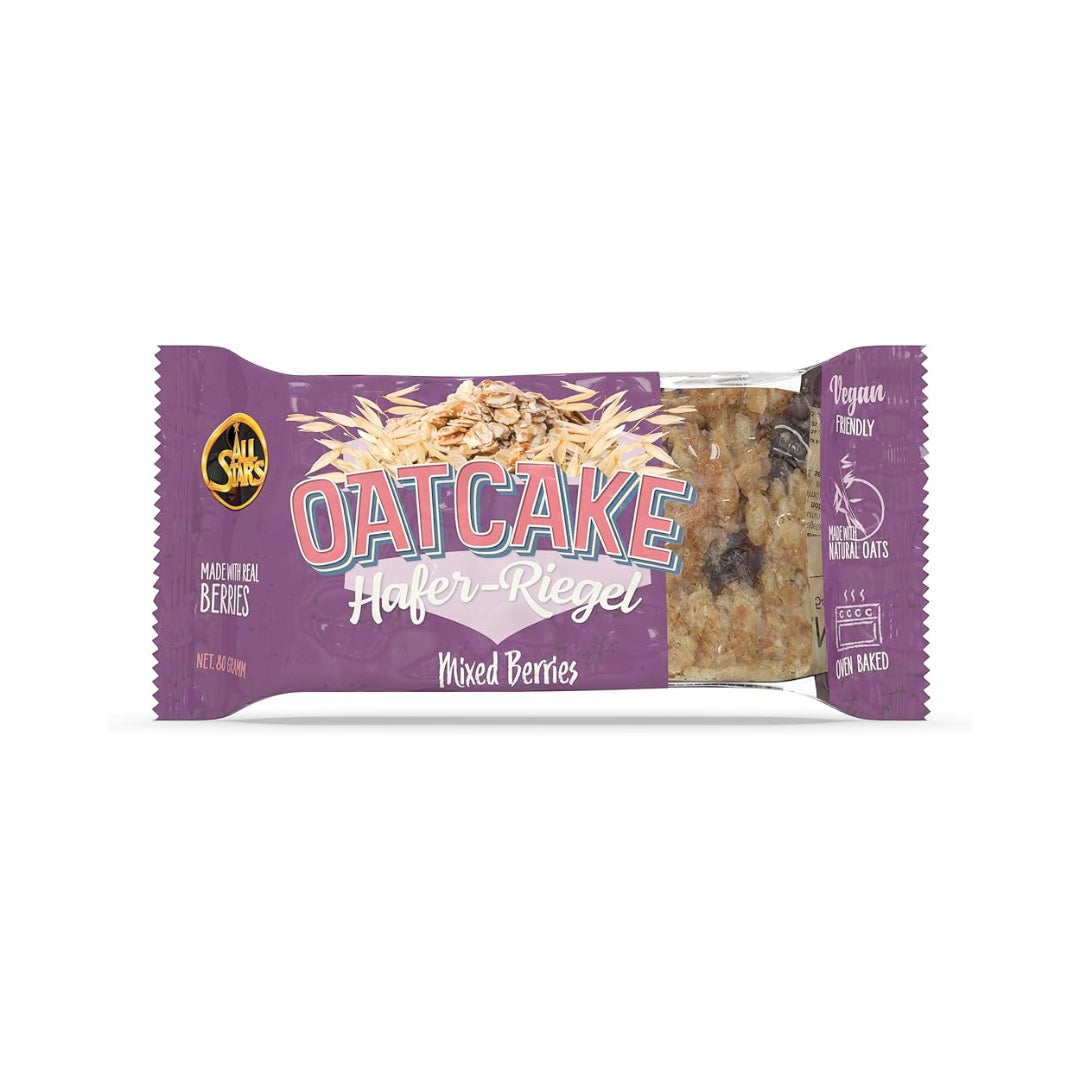 All Stars Oatcake Bar Peanut Mixed Berries 80g