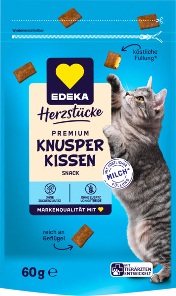 EDEKA Knusperkissen mit Milchfüllung 60g