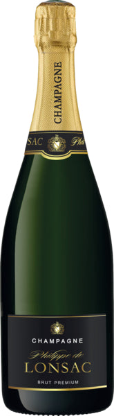 Philippe de Lonsac Champagner Brut Premium 0,75l