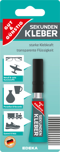 GUT&GÜNSTIG Sekundenkleber 3g
