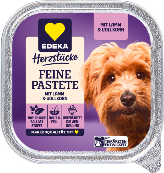 EDEKA Herzstücke Feine Pastete Lamm&Vollkorn 150g