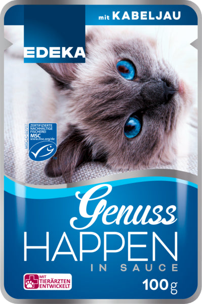 MSC EDEKA Genuss Happen Kabeljau 100g