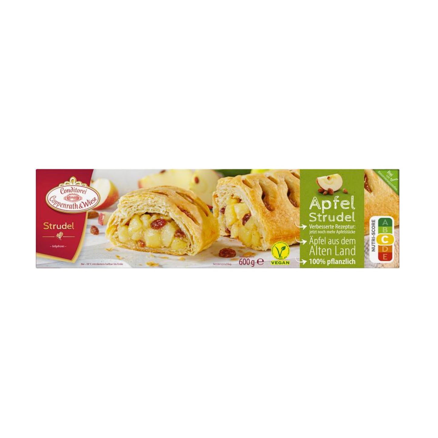 Coppenrath&Wiese Apfelstrudel vegan 600g