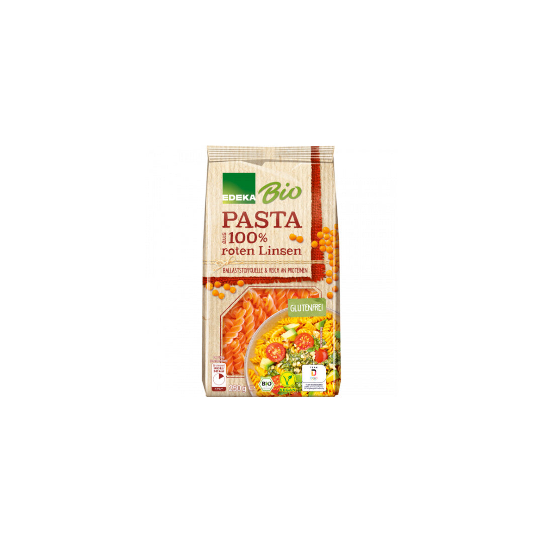 Bio EDEKA Fusilli rote Linsen 250g