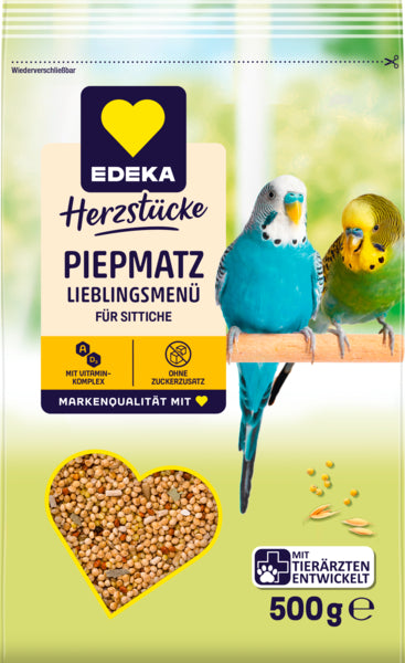 EDEKA Herzstücke Piepmatz Lieblingsmenü 500g
