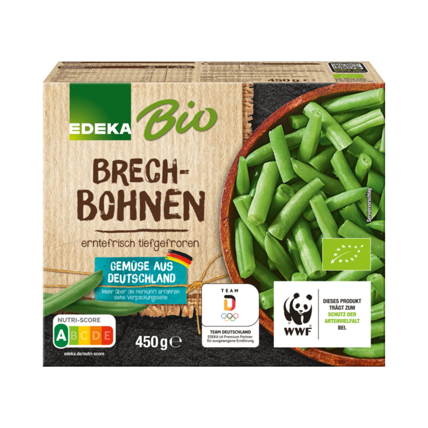 Bio EDEKA Brechbohnen 450g