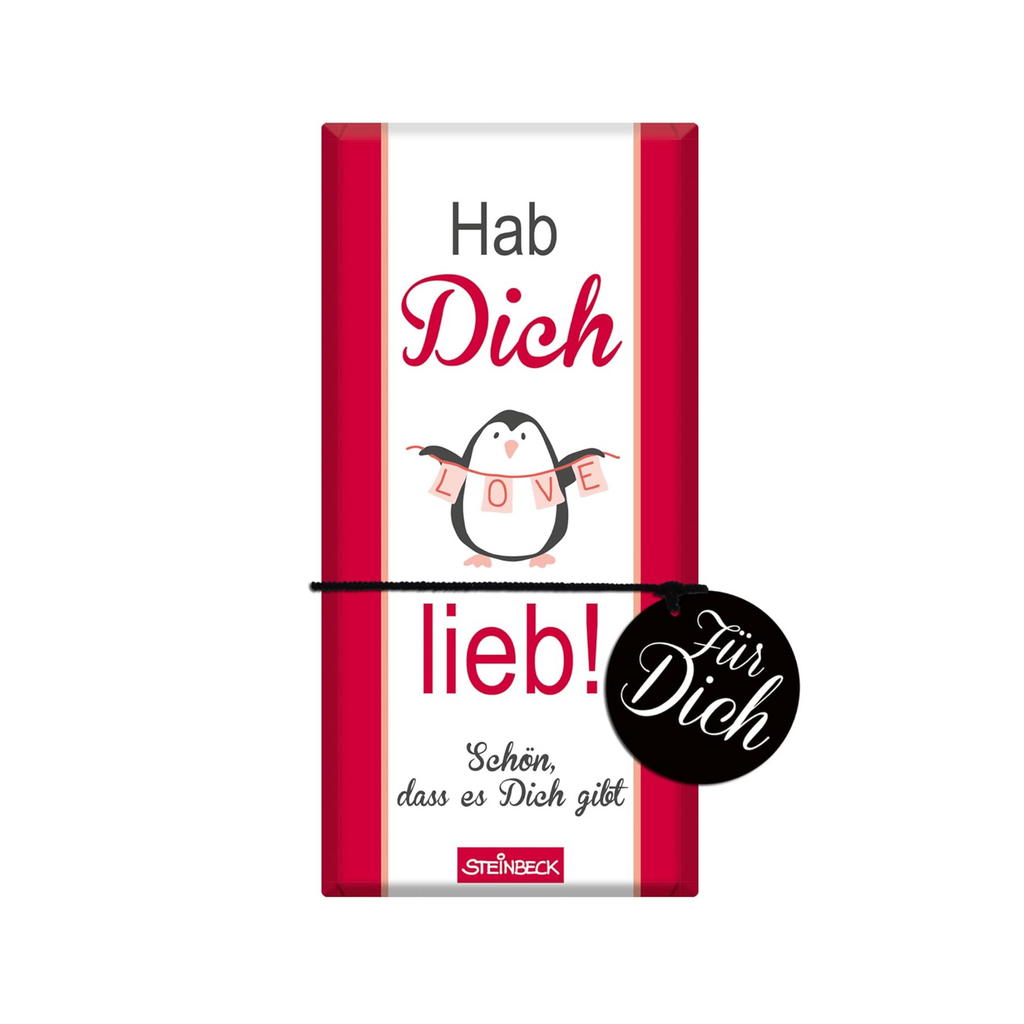 Steinbeck Schokolade Liebe Hab dich lieb 100g