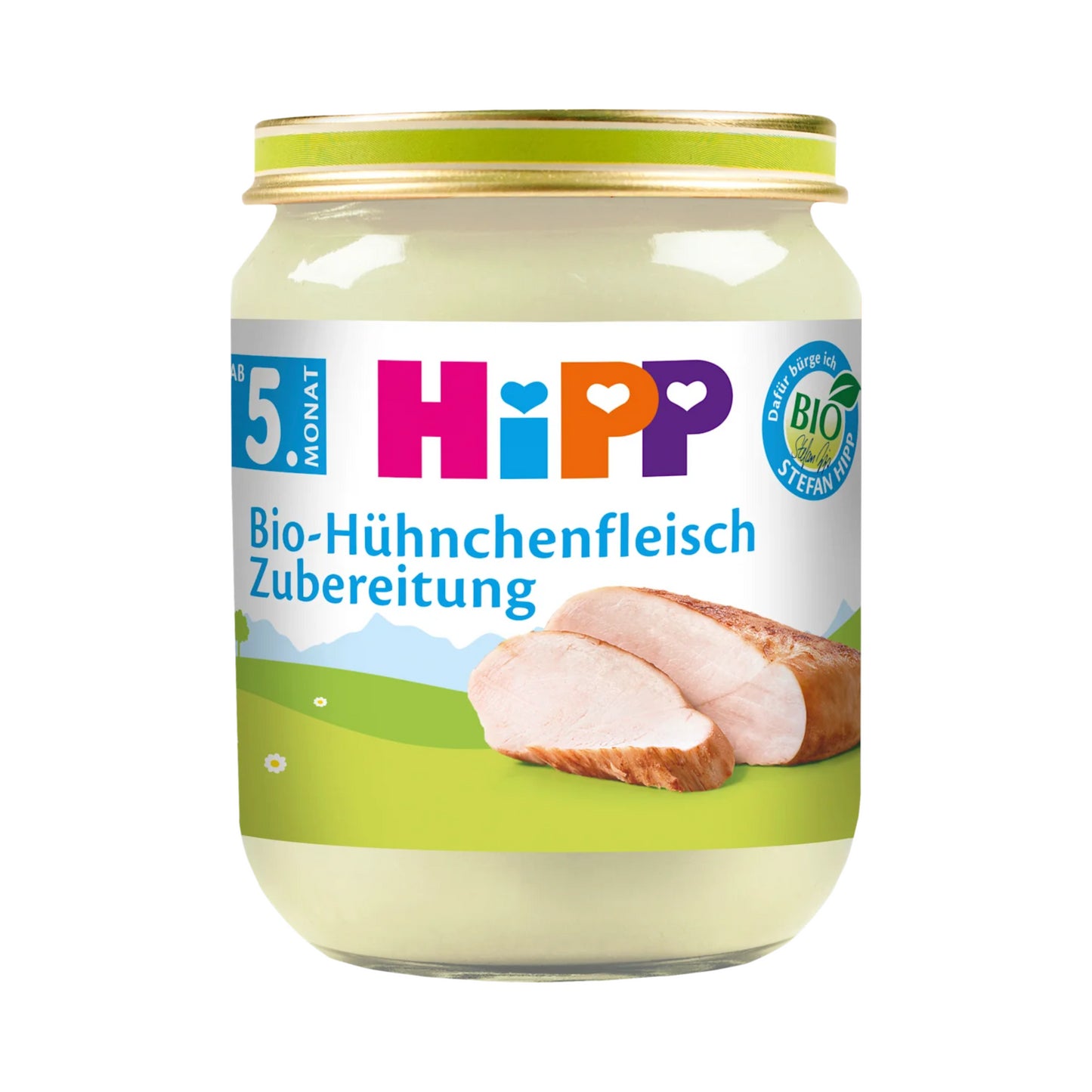 Bio Hipp Hühnchenfleisch-Zubereitung ab 5.Monat 125g