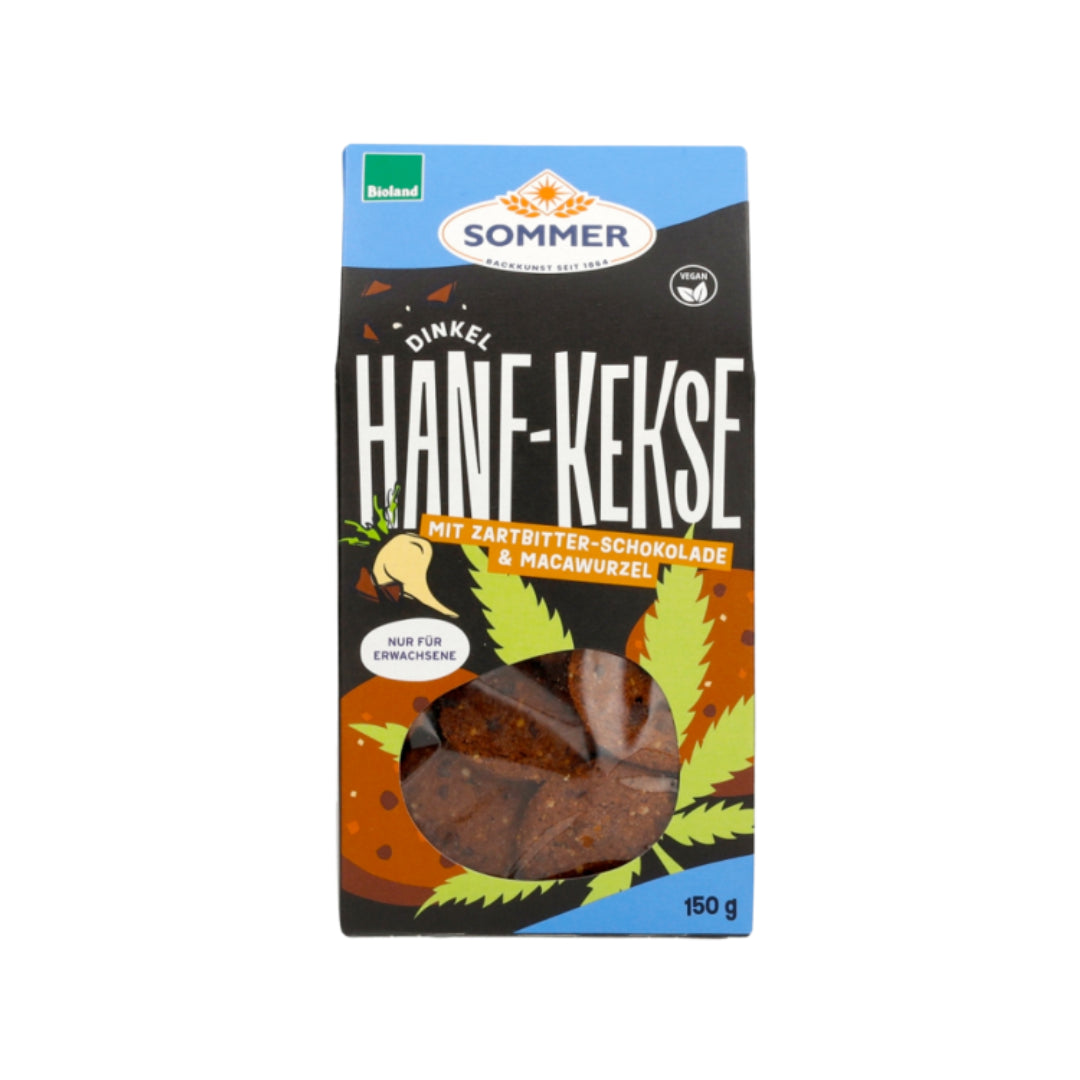 Bio Sommer Dinkel Keks Hanf Schokolade 125g