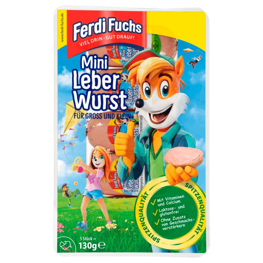 Ferdi Fuchs kleine Sahneleberwurst 5x26g