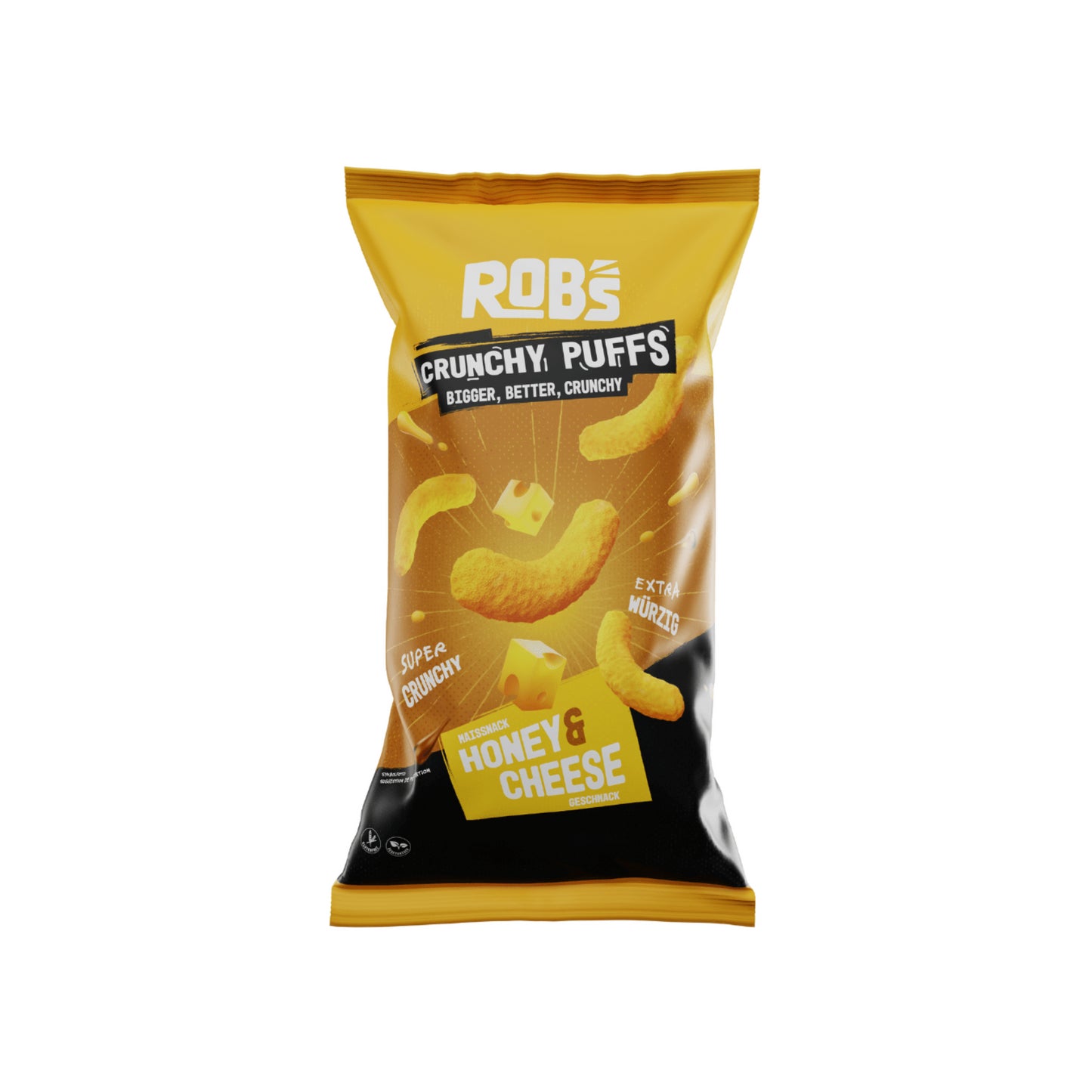 Rob Crunchy Puffs Honey & Cheese 130g