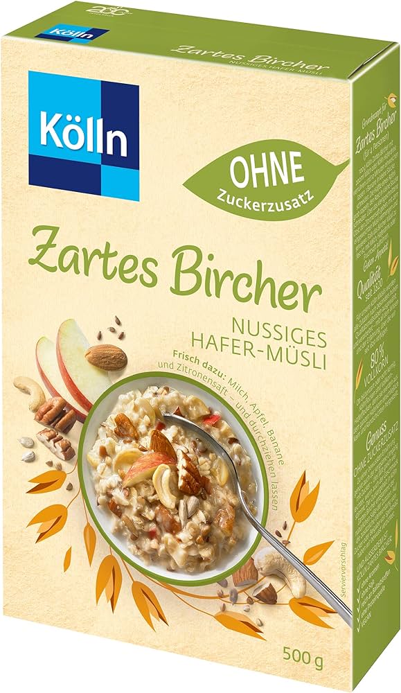 Kölln Zartes Bircher Nussiges Hafer-Müsli 500g