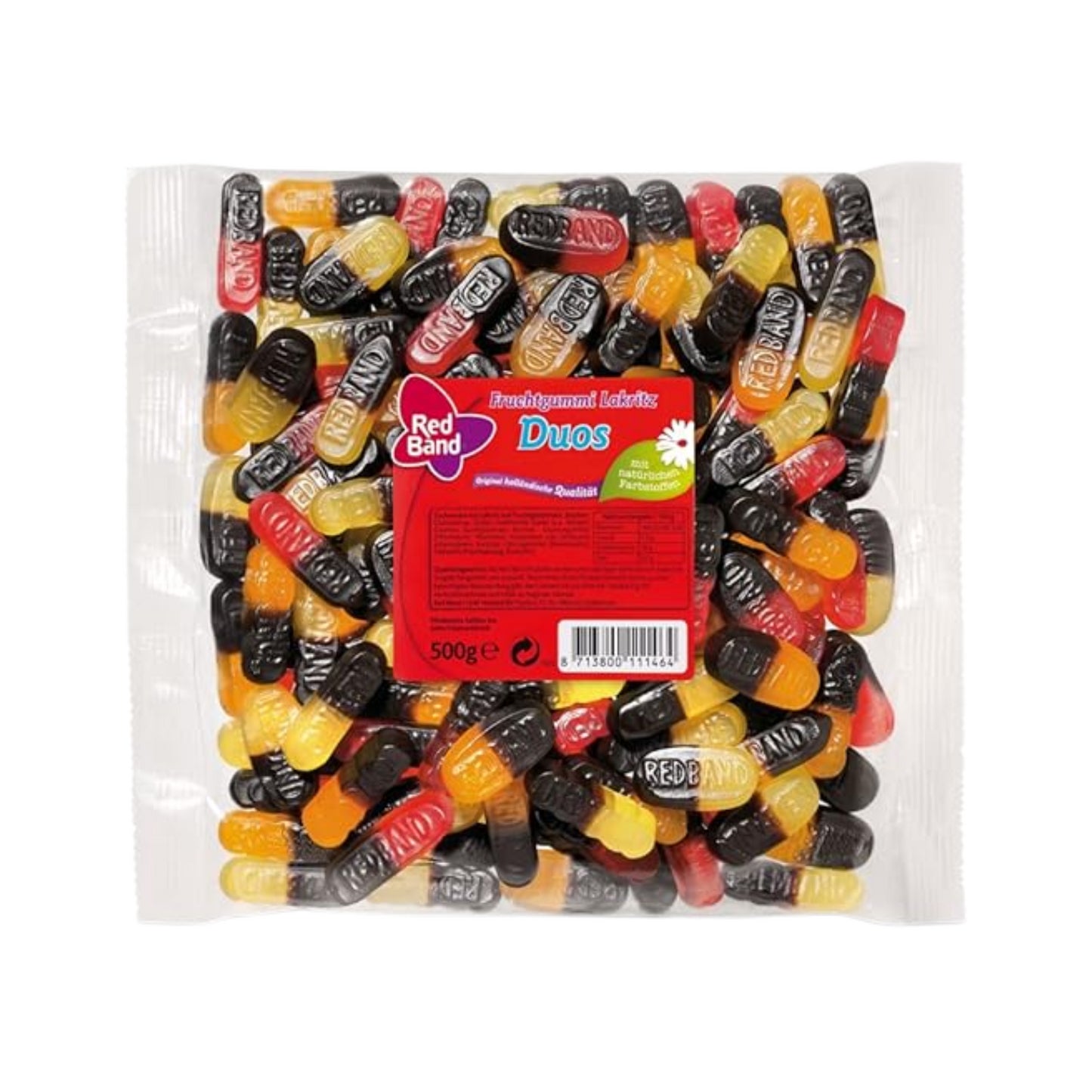 Red Band Fruchtgummi Lakritz Duos 500g