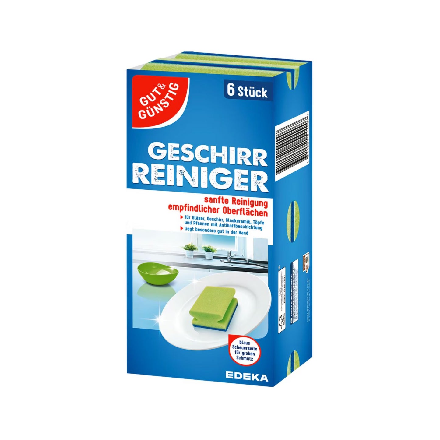 GUT&GÜNSTIG Geschirr-Reiniger 6ST