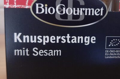Biogourmet Knusperstange Sesam 100g