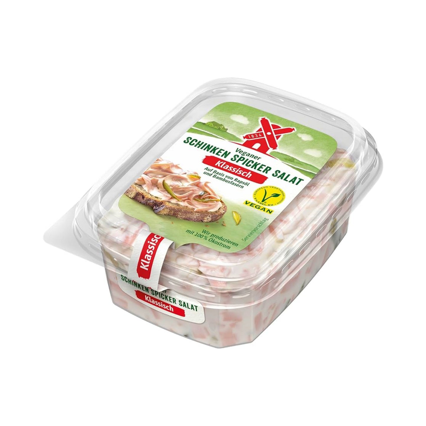 Rügenwalder veganer Schinken Spicker Salat Klassisch 150g