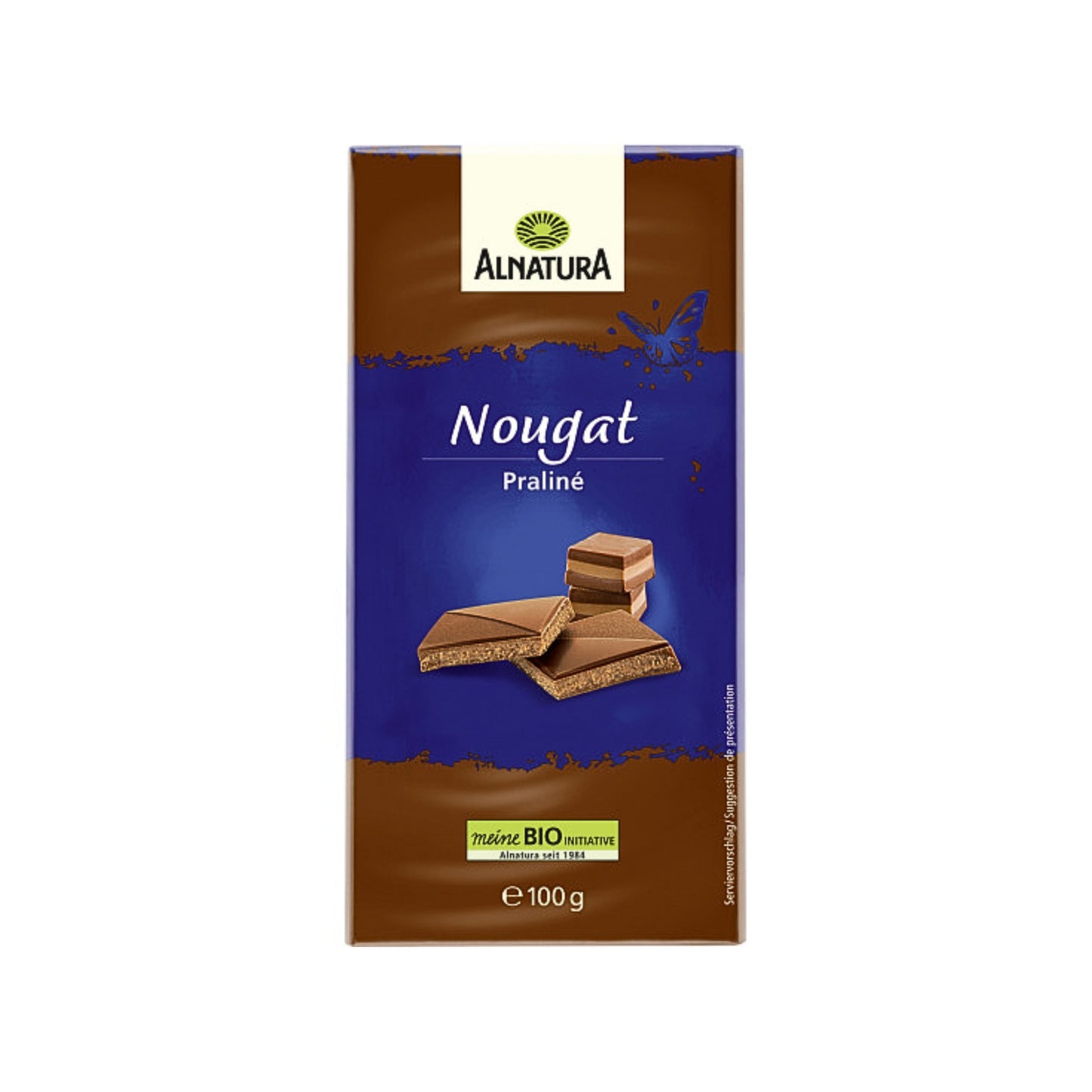 Bio Alnatura Nougat Schokolade 100g
