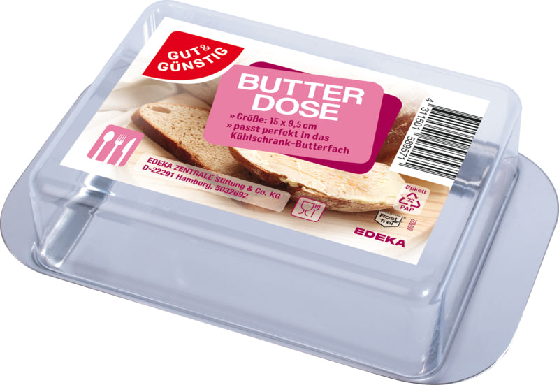 GUT&GÜNSTIG Kühlschrank-Butterdose
