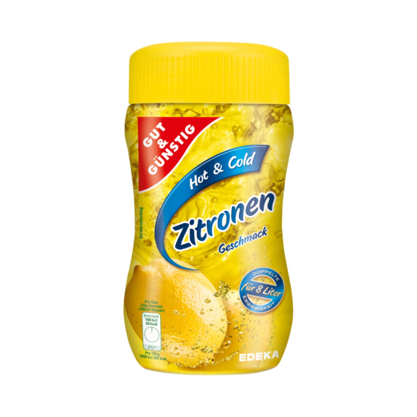 GUT&GÜNSTIG Instantteegetränk Zitrone 400g