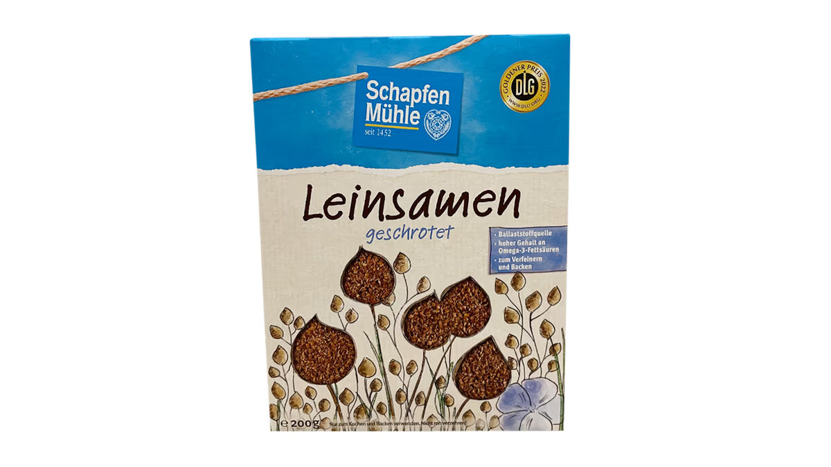 Schapfenmühle Leinsamen geschrotet 200g