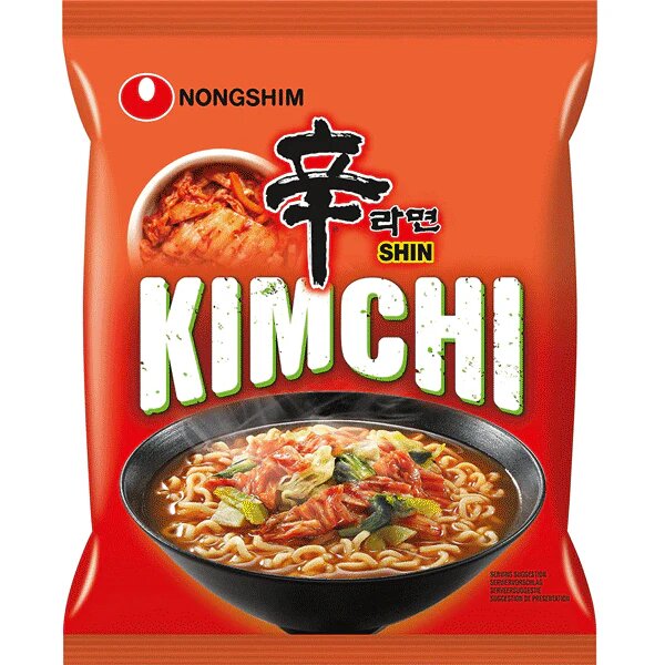 Nongshim Instantnudeln Kim Chi Ramen 120g