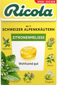 Ricola Zitronenmelisse Hustenbonbons ohne Zucker 50g