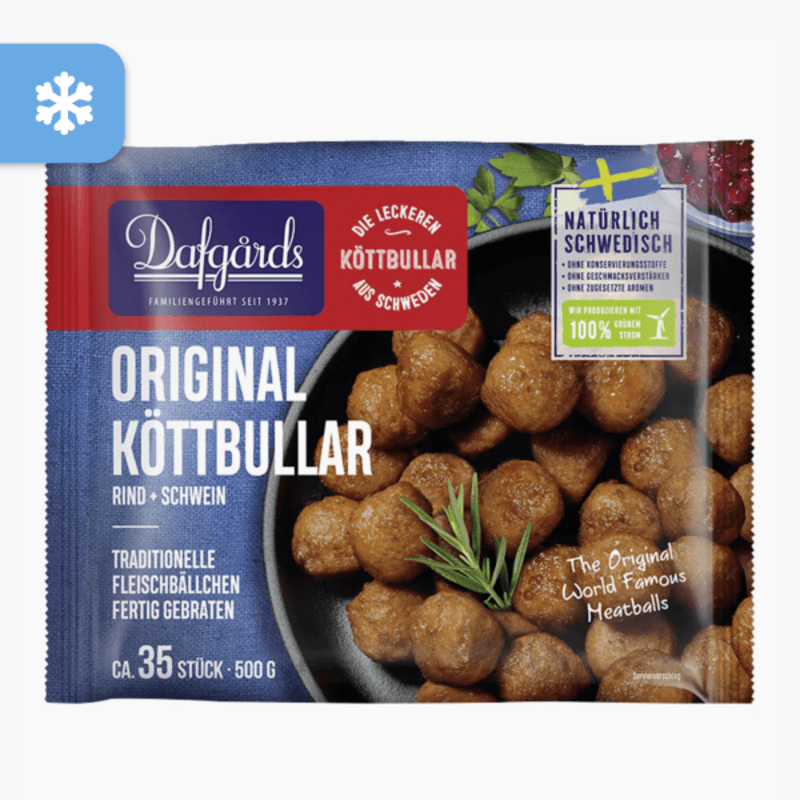 Dafgards Original Köttbullar Rind & Schwein 500g
