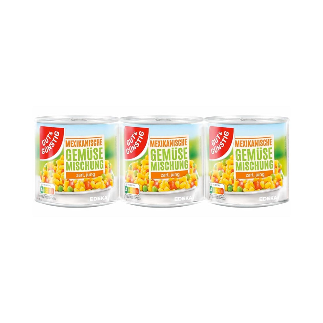 GUT&GÜNSTIG Mexikanische Gemüsemischung 3x150g