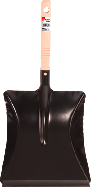 GUT&GÜNSTIG Kehrblech Metall Gummilippe FSC-Holzgriff