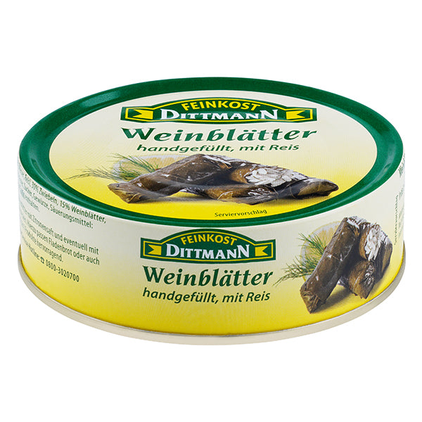 Feinkost Dittmann Weinblätter mit Reis in Öl 200g