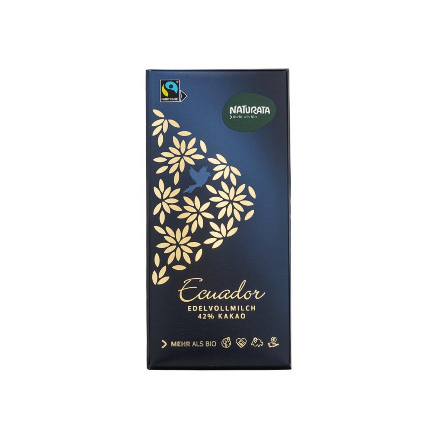 Bio Naturata Edelvollmilch Ecuador 42% 100g