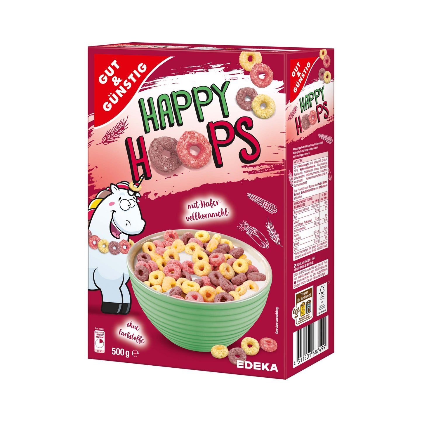 GUT&GÜNSTIG Happy Hoops 500g