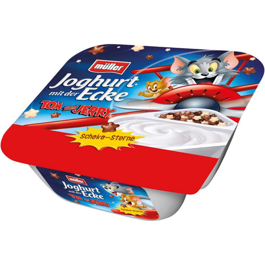 Müller Joghurt mit der Ecke Tom&Jerry Schokosterne 140g