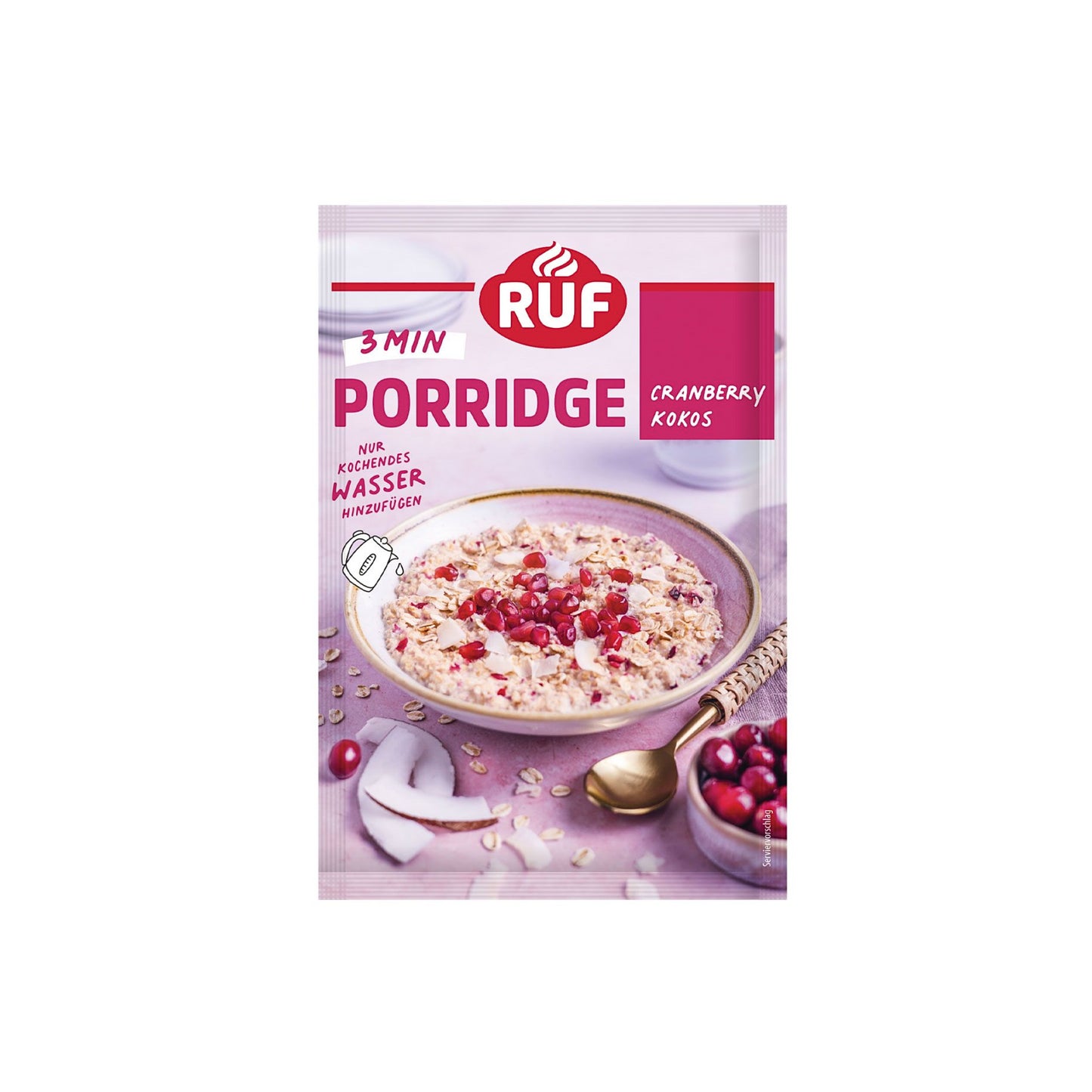 RUF Porridge Cranberry Kokos 65g