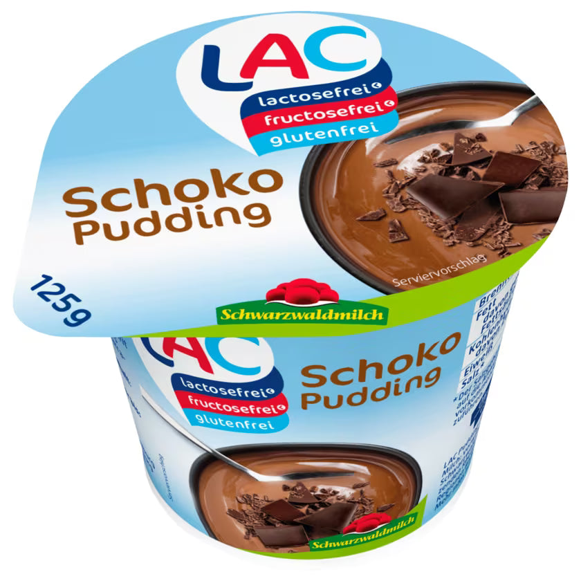 Schwarzwaldmilch LAC Pudding Schoko 125g