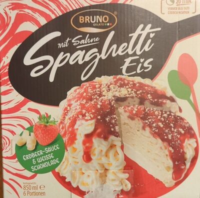 Bruno Gelato Eistorte Spaghetti-Eis 850ml