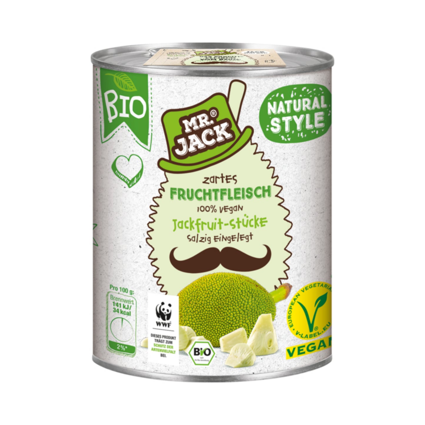 Bio Mr.Jack Jackfrucht in Saft 400g