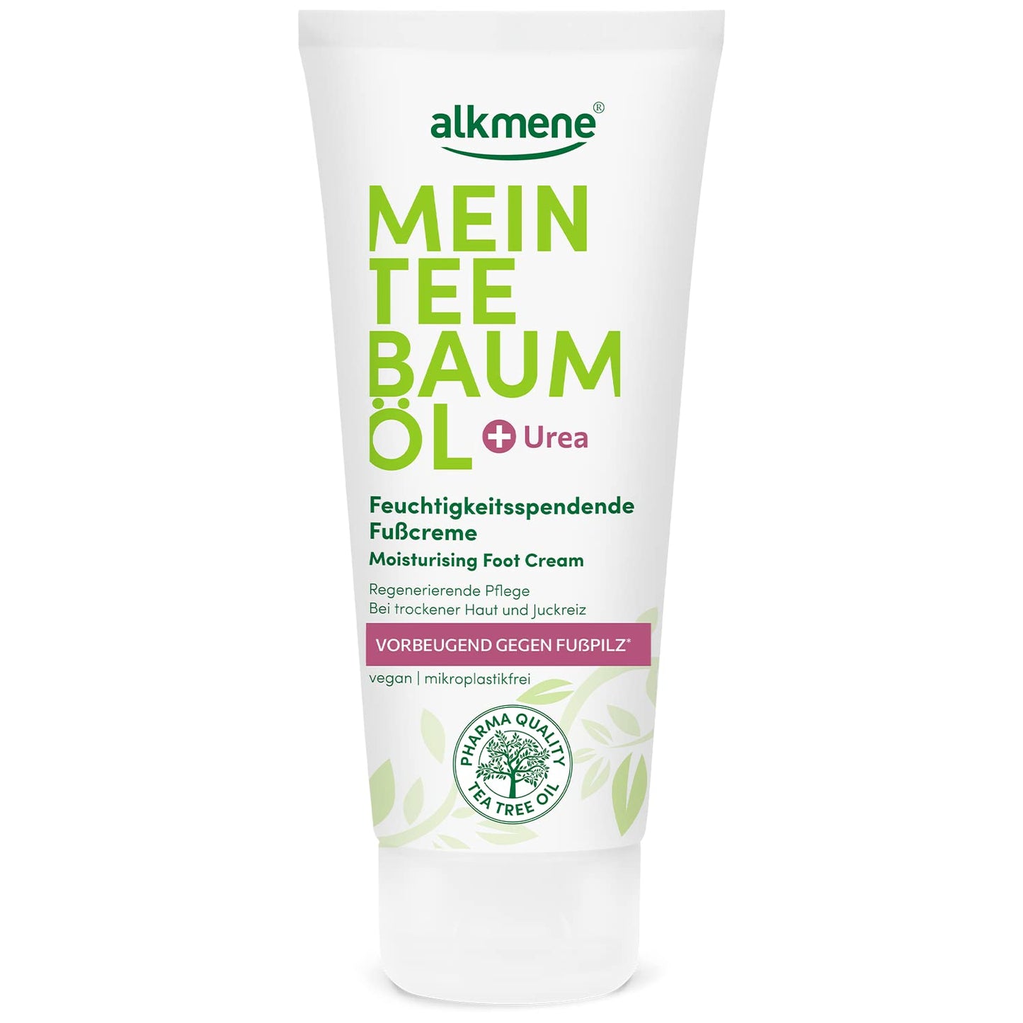 Alkmene Mein Teebaumöl feuchtigkeitsspendende Fußcreme 100ml