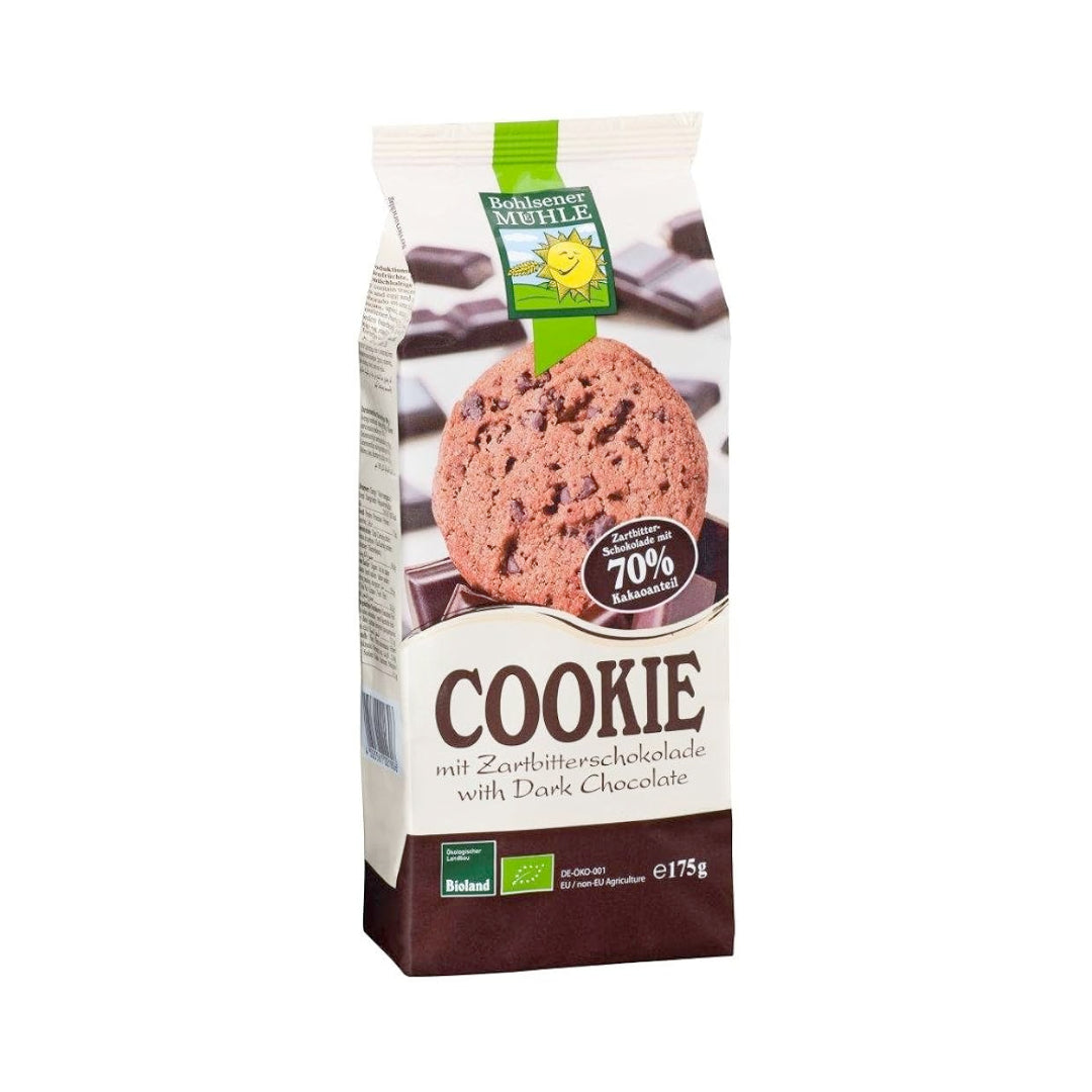 Bio Bohlsener Mühle Cookie mit Zartbitterschokolade 175g