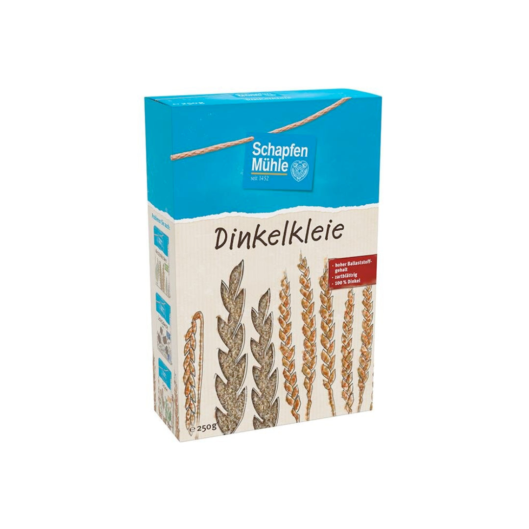 Schapfenmühle Dinkelkleie Premium 250g