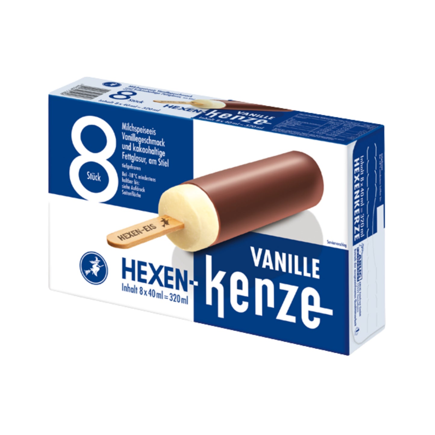 HEXEN-EIS Hexenkerzen Vanille 8x40ml