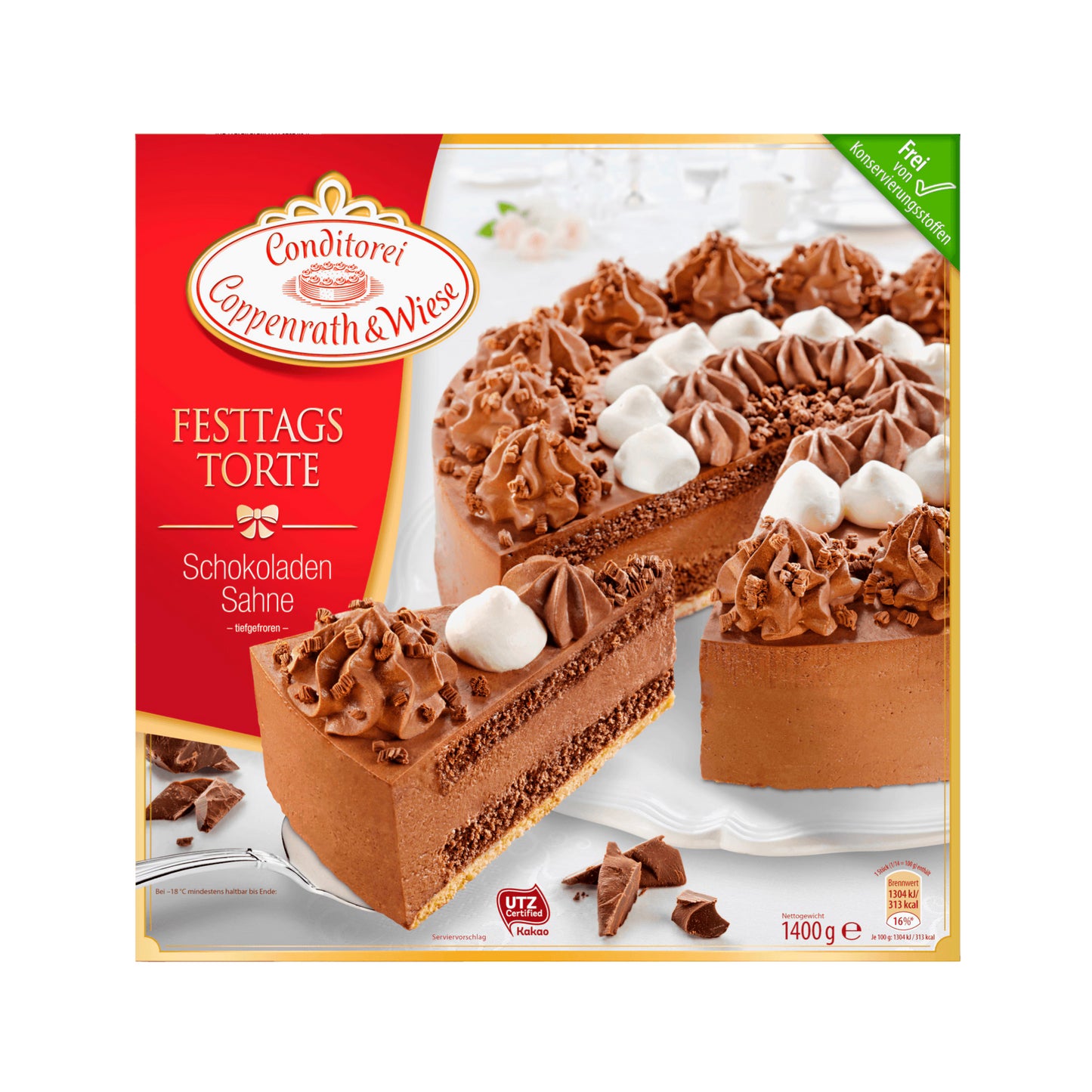Coppenrath&Wiese Schokoladen Sahne Torte 1,4kg
